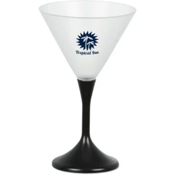 Frosted Light-Up Martini Glass - 8 oz. - 24 hr
