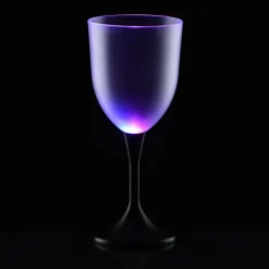 Frosted Light-Up Wine Glass - 10 oz. - 24 hr