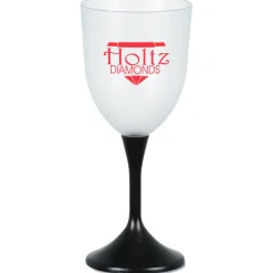 Frosted Light-Up Wine Glass - 10 oz. - 24 hr