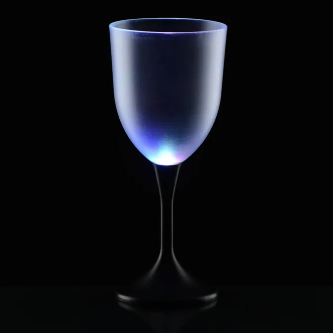 Frosted Light-Up Wine Glass - 10 oz.