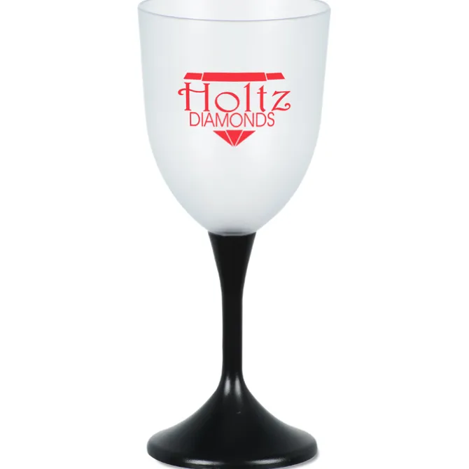 Frosted Light-Up Wine Glass - 10 oz.