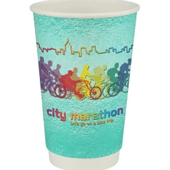 Full Color Insulated Paper Cup - 16 oz.