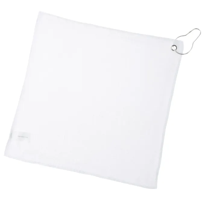 Full Color Microfiber Golf Towel - 12 inches x 12 inches