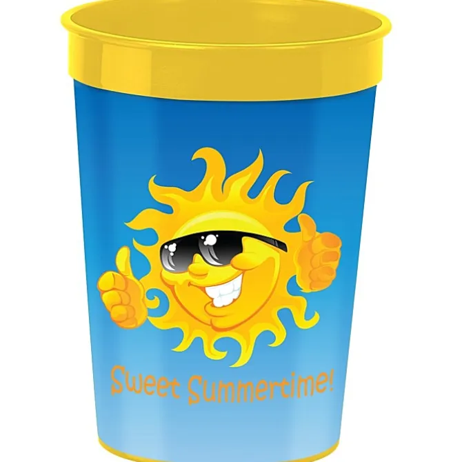 Full Color Stadium Cup - 12 oz