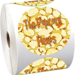 Full Color Sticker by the Roll - Circle - 3 1/2 inches - Low Quantity