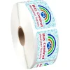 Full Color Sticker by the Roll - Rectangle - 1-1/4 inches x 2 inches