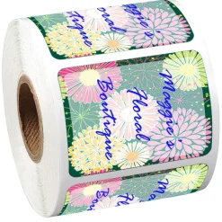 Full Color Sticker by the Roll - Rectangle - 1-1/2 inches x 2 inches