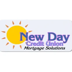 Full Color Sticker by the Roll - Rectangle - 2 inches x 4-5/8 inches