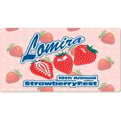 Full Color Sticker by the Roll - Rectangle - 2-3/4 inches x 5-1/4 inches