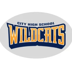 Full Color Sticker - Oval - 5 inches x 8 inches