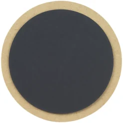 Full Color Wood Magnet - Round - 3 1/2 inches