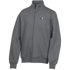 Full-Zip Sweatshirt Jacket - Embroidered