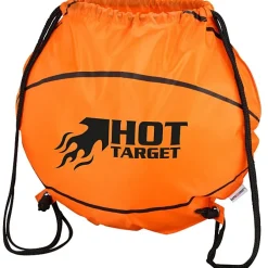 Game Time! Basketball Drawstring Backpack - 24 hr