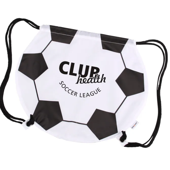 Game Time! Soccer Ball Drawstring Backpack - 24 hr