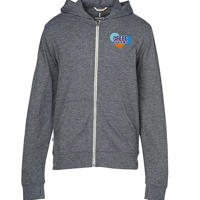 Garner Full-Zip Lightweight Hoodie - Men's - Embroidered - 24 hr