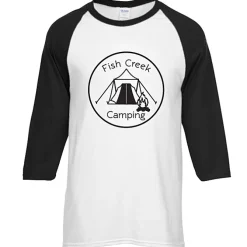 Gildan Heavy Cotton 3/4 Sleeve Raglan T-Shirt - Screen