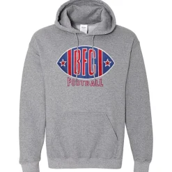 Gildan 50/50 Hooded Sweatshirt - Applique Twill