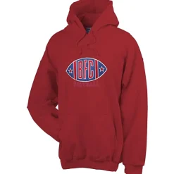 Gildan 50/50 Hooded Sweatshirt - Applique Twill