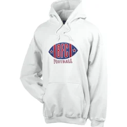Gildan 50/50 Hooded Sweatshirt - Applique Twill