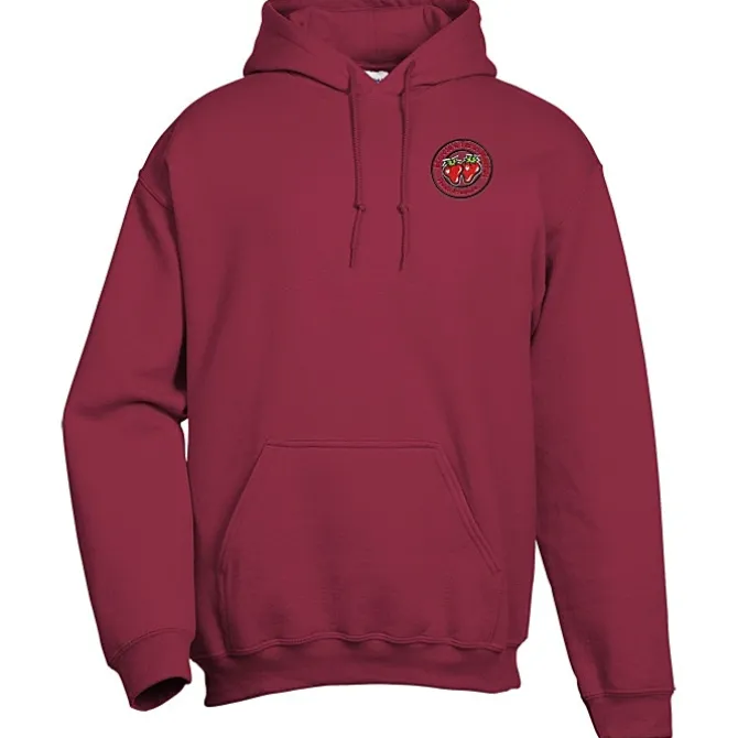 Gildan 50/50 Hooded Sweatshirt - Embroidered