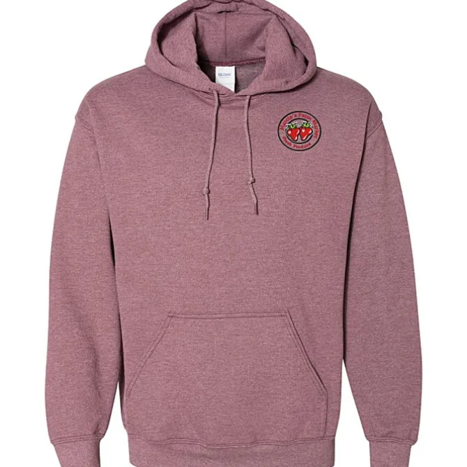 Gildan 50/50 Hooded Sweatshirt - Embroidered