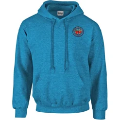 Gildan 50/50 Hooded Sweatshirt - Embroidered