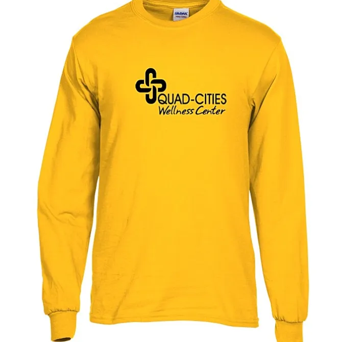 Gildan 5.3-oz Cotton LS T-Shirt - Screen