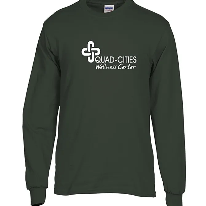 Gildan 5.3-oz Cotton LS T-Shirt - Screen