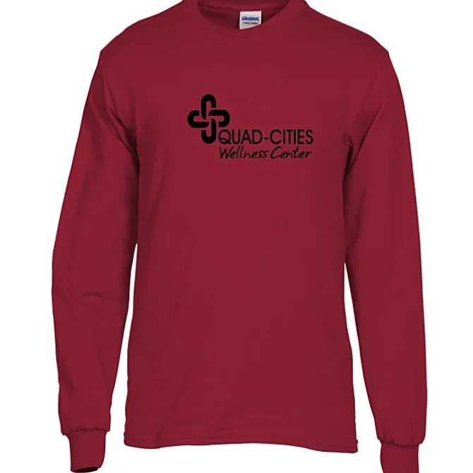 Gildan 5.3-oz Cotton LS T-Shirt - Screen