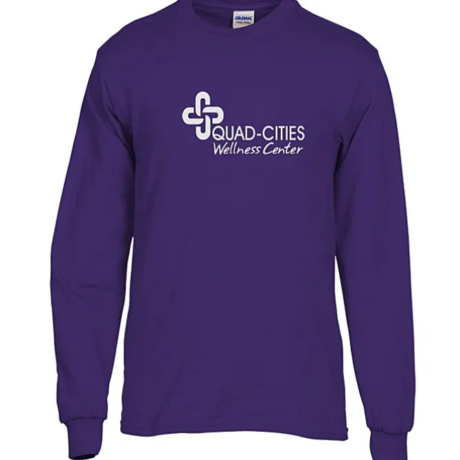 Gildan 5.3-oz Cotton LS T-Shirt - Screen