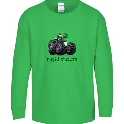 Gildan 5.3-oz Cotton LS T-Shirt - Youth - Full Color - Color