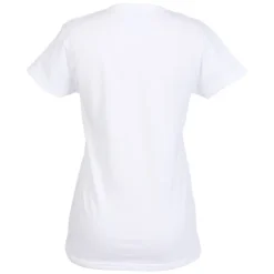 Gildan 5.3-oz Cotton T-Shirt - Ladies' - Full Color - White