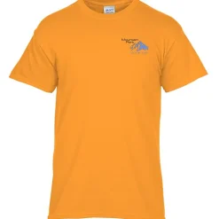 Gildan 5.3-oz Cotton T-Shirt - Men's - Embroidered