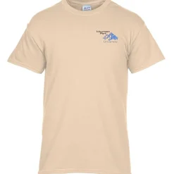 Gildan 5.3-oz Cotton T-Shirt - Men's - Embroidered