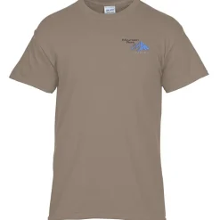 Gildan 5.3-oz Cotton T-Shirt - Men's - Embroidered