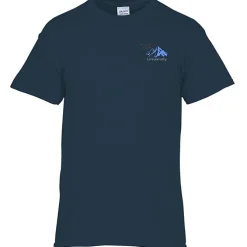 Gildan 5.3-oz Cotton T-Shirt - Men's - Embroidered