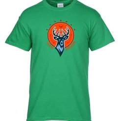 Gildan 5.3-oz Cotton T-Shirt - Men's - Full Color - Colors