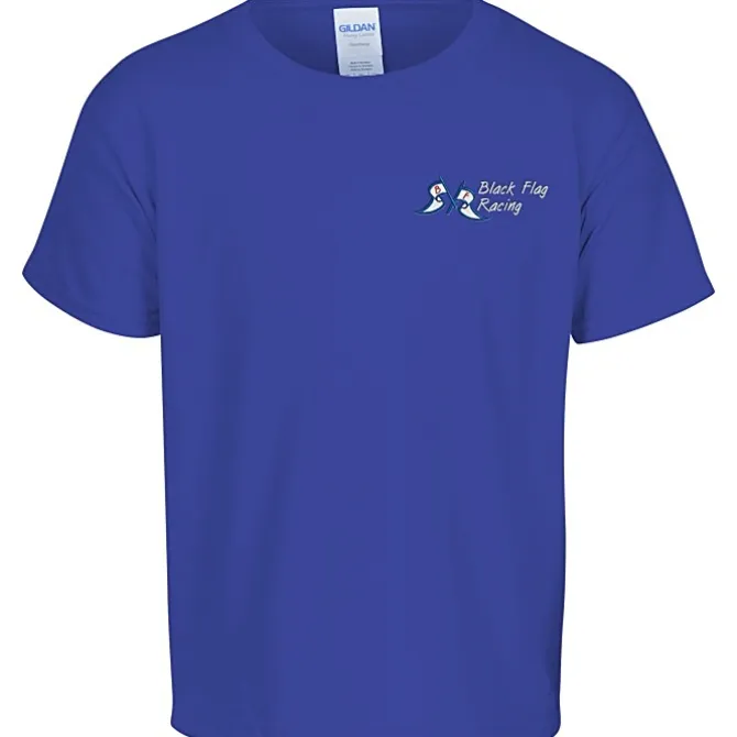 Gildan 5.3-oz Cotton T-Shirt - Youth - Embroidered