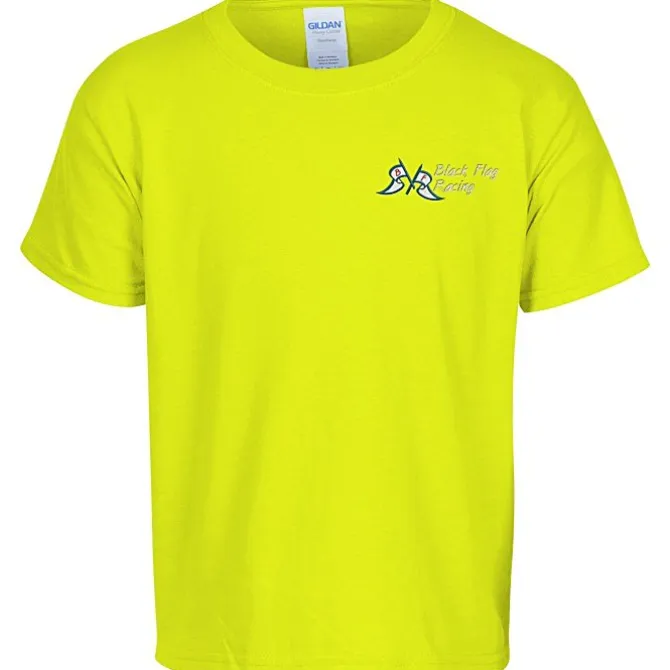 Gildan 5.3-oz Cotton T-Shirt - Youth - Embroidered