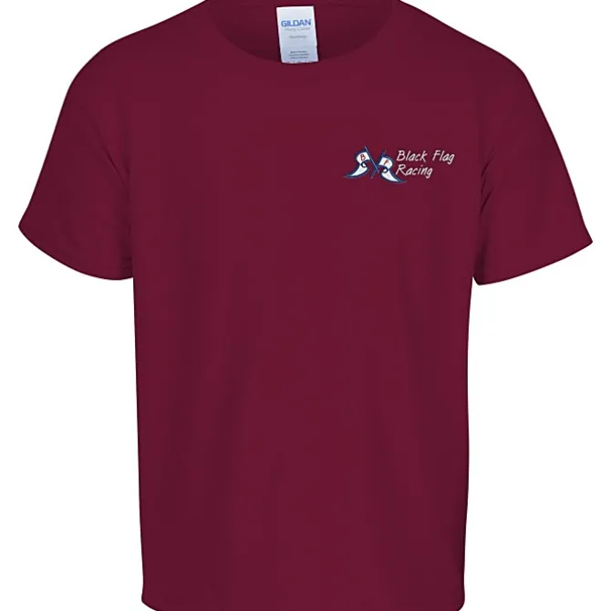 Gildan 5.3-oz Cotton T-Shirt - Youth - Embroidered