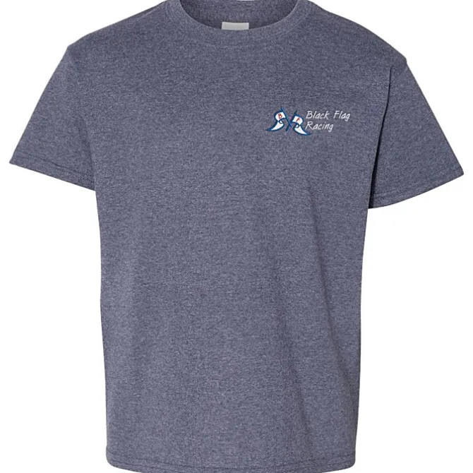 Gildan 5.3-oz Cotton T-Shirt - Youth - Embroidered