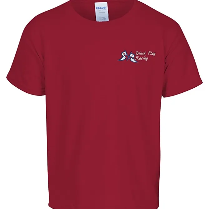 Gildan 5.3-oz Cotton T-Shirt - Youth - Embroidered