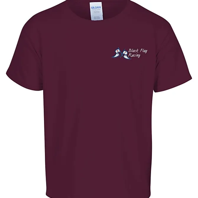 Gildan 5.3-oz Cotton T-Shirt - Youth - Embroidered
