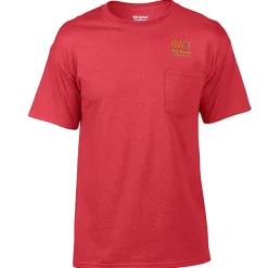 Gildan 5.5-oz DryBlend 50/50 Pocket T-Shirt - Embroidered