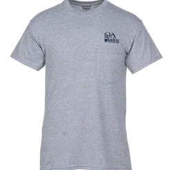 Gildan 5.5-oz DryBlend 50/50 Pocket T-Shirt - Screen