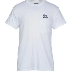 Gildan 5.5-oz DryBlend 50/50 Pocket T-Shirt - Screen