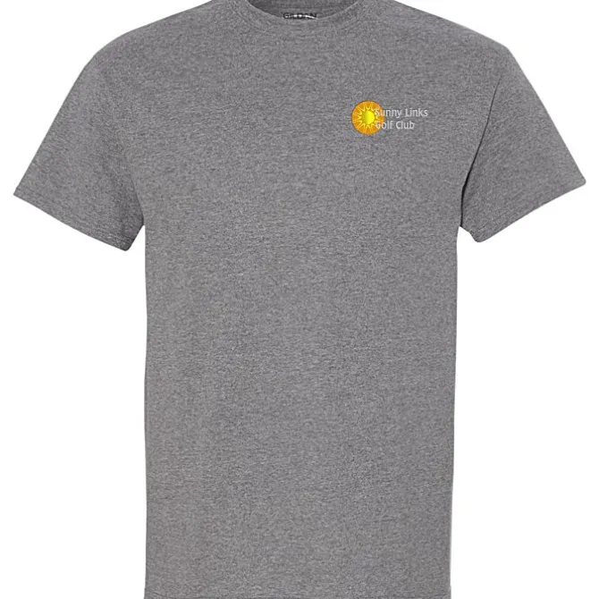 Gildan 5.5-oz DryBlend 50/50 T-Shirt - Embroidered