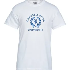 Gildan 5.5-oz DryBlend 50/50 T-Shirt - Screen - White