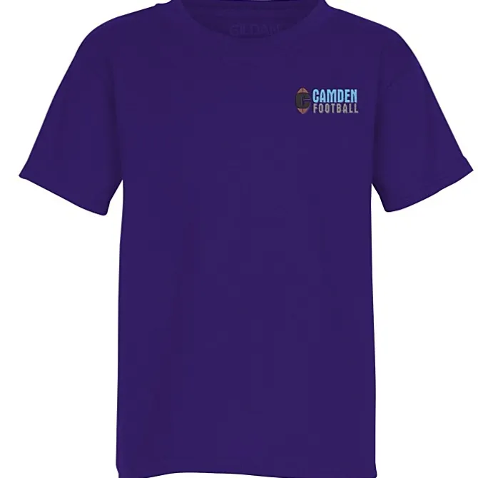 Gildan 5.5-oz DryBlend 50/50 T-Shirt - Youth - Embroidered