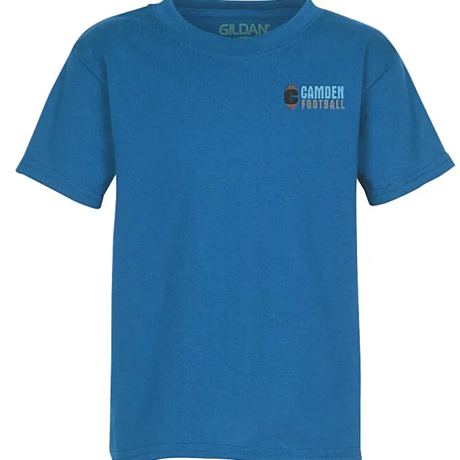 Gildan 5.5-oz DryBlend 50/50 T-Shirt - Youth - Embroidered